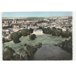 OIGNIES: parc du château vue générale du groupe minier vue aérienne 10X15  - très bon état