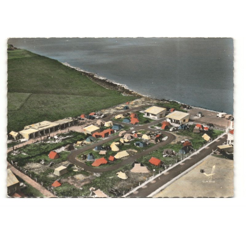 LE PORTEL: le camping vue aérienne 10X15  - très bon état