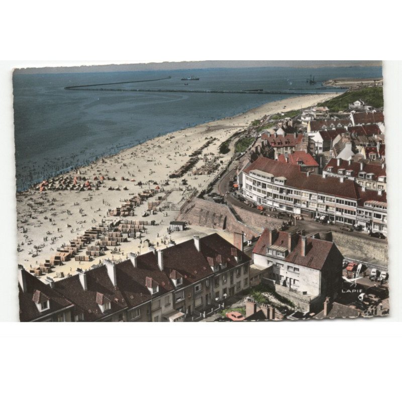 LE PORTEL: la plage vue aérienne 10X15  - très bon état