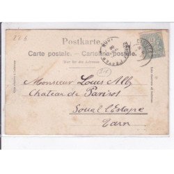 SAINT-FERREOL: premières régates du 21 août 1904 - très bon état