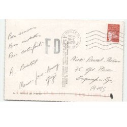 MOULLE: 4 vues vue aérienne 10X15 - très bon état