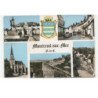 MONTREUIL-sur-MER: 5 vues vue aérienne 10X15 - très bon état