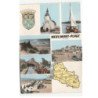MERLIMONT-PLAGE: 6 vues vue aérienne 10X15 - très bon état