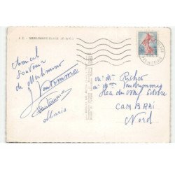 MERLIMONT-PLAGE: vues vue aérienne 10X15 - très bon état