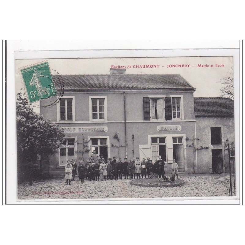 JONCHERY : mairie et ecole - tres bon etat