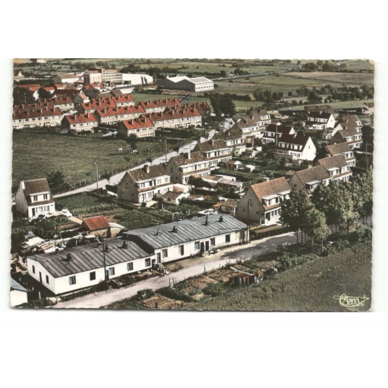 MARQUISE: les castors vue aérienne 10X15 - très bon état