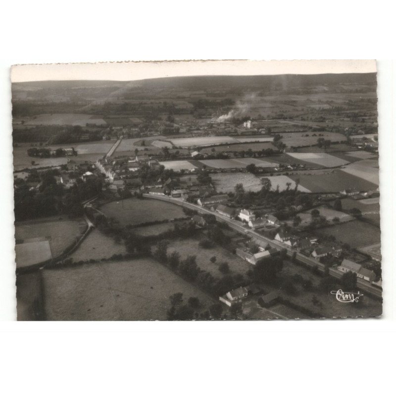 MOULLE: vue générale vue aérienne 10X15 - très bon état