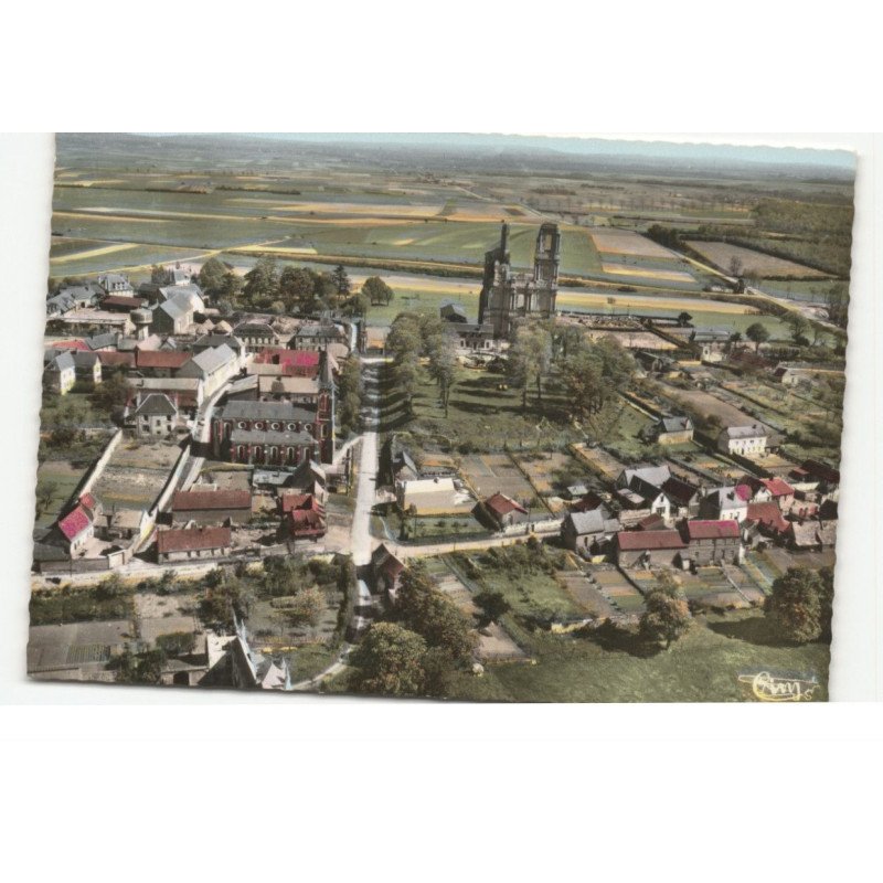 MONT-SAINT-ELOI: vue aérienne 10X15 - très bon état