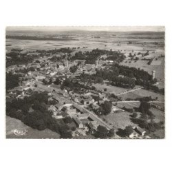 MONCHY-au-BOIS: faubourg vue aérienne 10X15 - très bon état