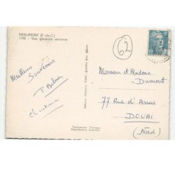 MERLIMONT: vue générale vue aérienne 10X15 - très bon état