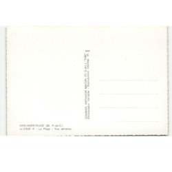 MERLIMONT-PLAGE: la plage vue aérienne 10X15 - très bon état