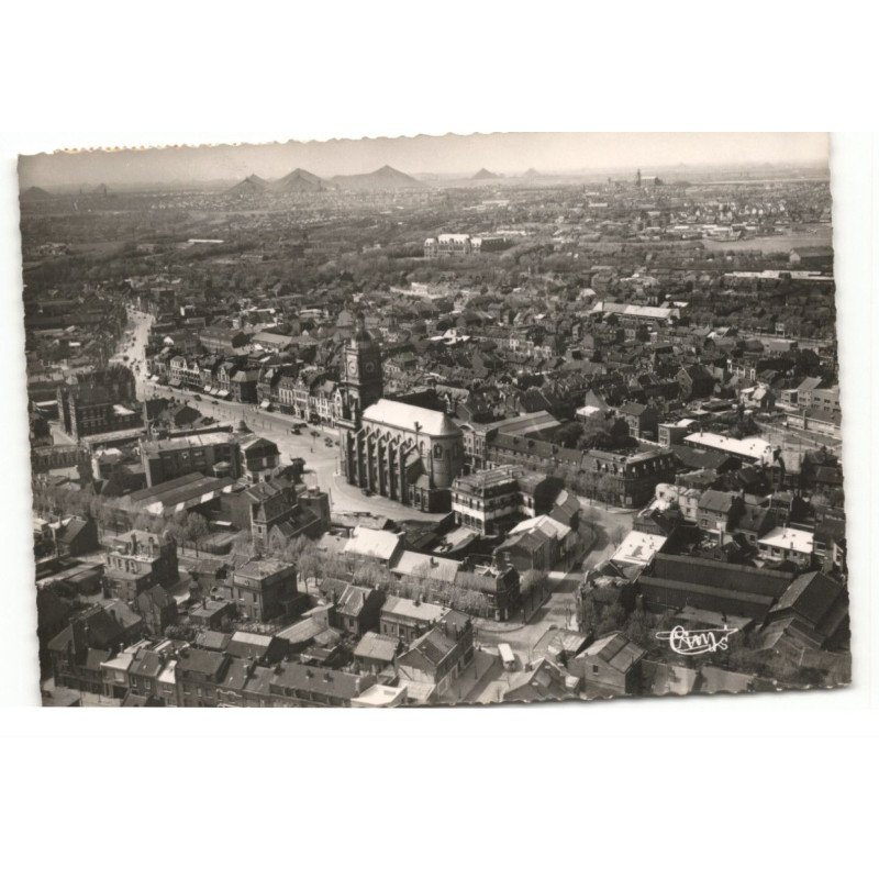 LENS: vue générale vue aérienne 10X15 - très bon état