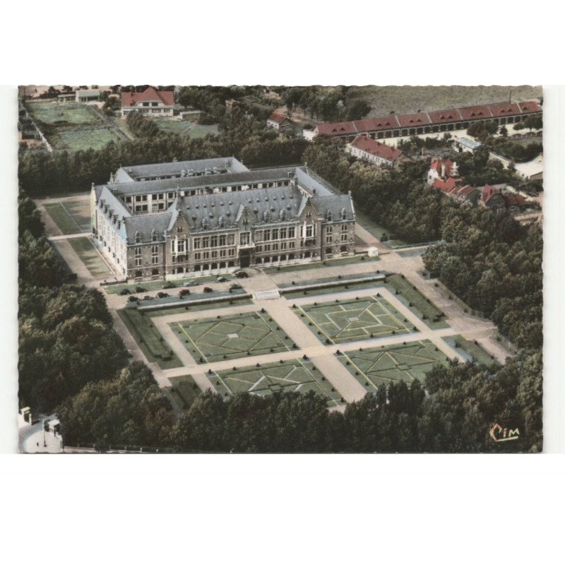 LENS: les grands bureaux, vue aérienne 10X15 - très bon état