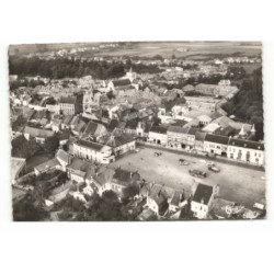 LILLERS: place jean-jaures vue aérienne 10X15 - très bon état
