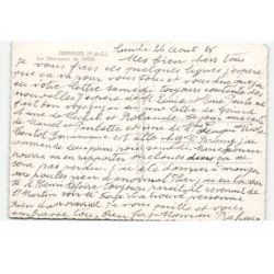 ISBERGUES: les pétanqueux du IMGB vue aérienne 10X15 - très bon état