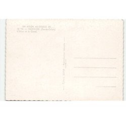 ISBERGUES: l'usine et le canal vue aérienne 10X15 - très bon état