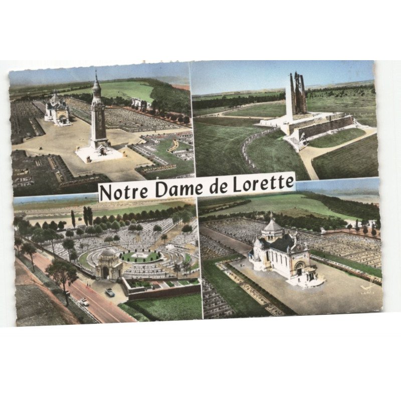 NOTRE-DAME-de-LORETTE: vue aérienne 10X15 - très bon état