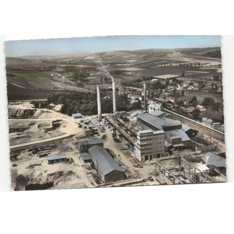LUMBRES: le groupe industriel vue aérienne 10X15 - très bon état