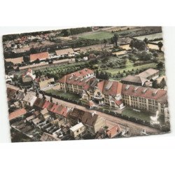LILLERS: lycée mixte anatole france vue aérienne 10X15 - très bon état