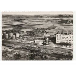 HARNES: la centrale, le rivage, vue aérienne 10X15 - très bon état