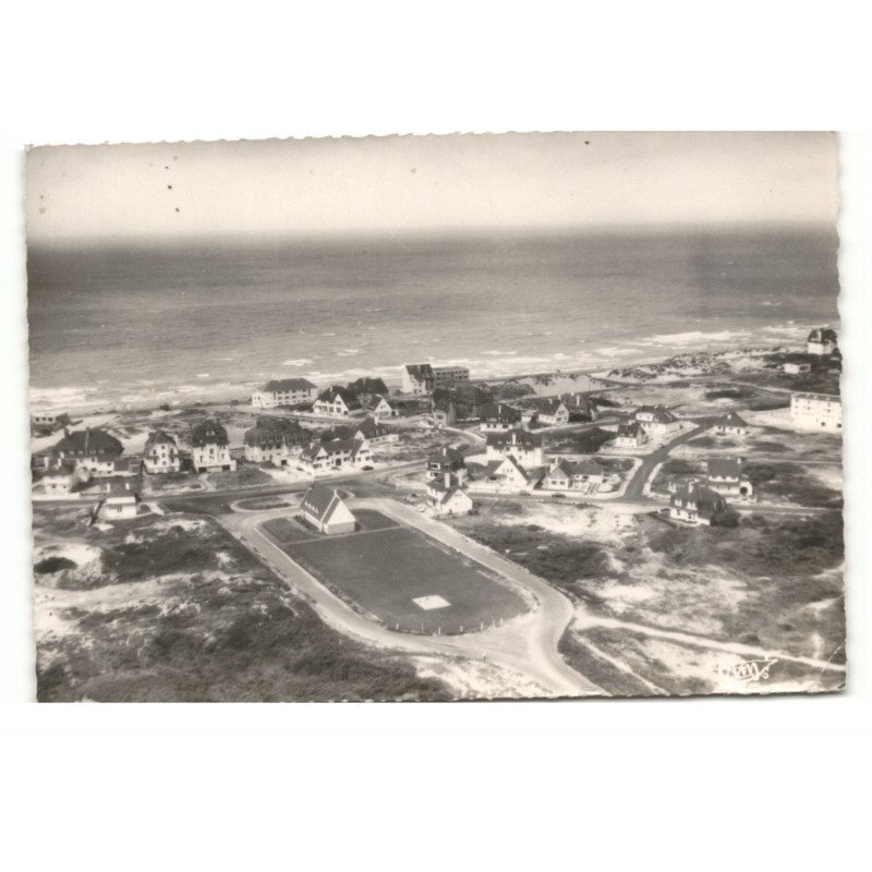 HARDELOT-PLAGE: vue aérienne 10X15 - très bon état