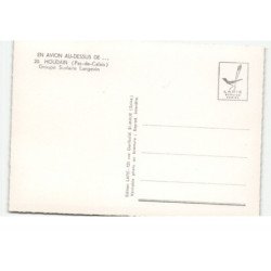 HOUDAIN: groupe scolaire langevin vue aérienne 10X15 - très bon état