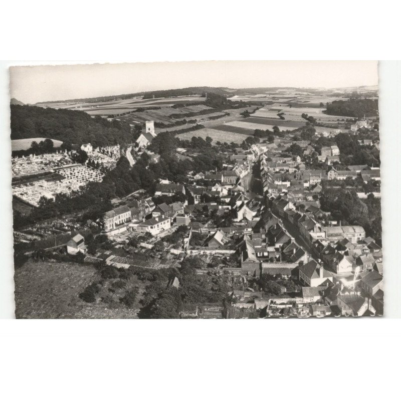HOUDAIN: vue aérienne 10X15 - très bon état