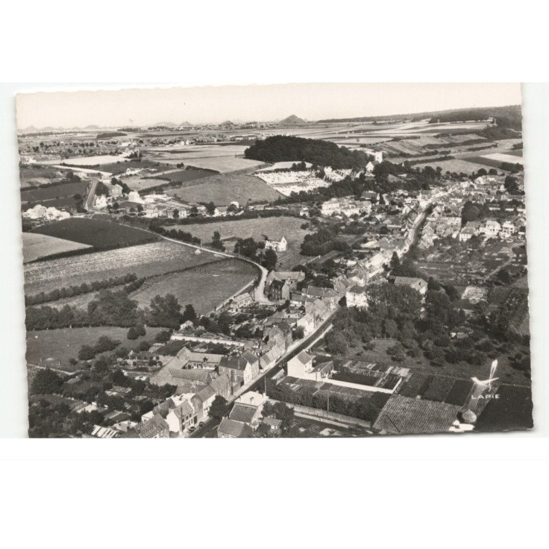 HOUDAIN: vue panoramique vue aérienne 10X15 - très bon état