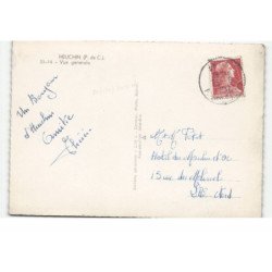 HEUCHIN: vue générale vue aérienne 10X15 - très bon état