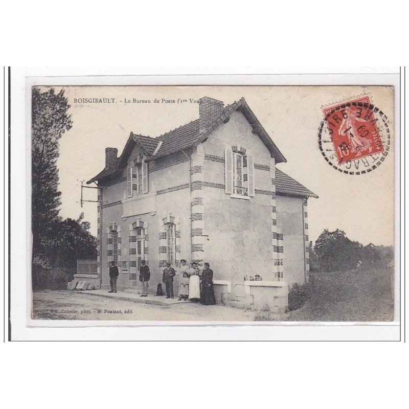 BOISGIBAULT : le bureau de poste - tres bon etat