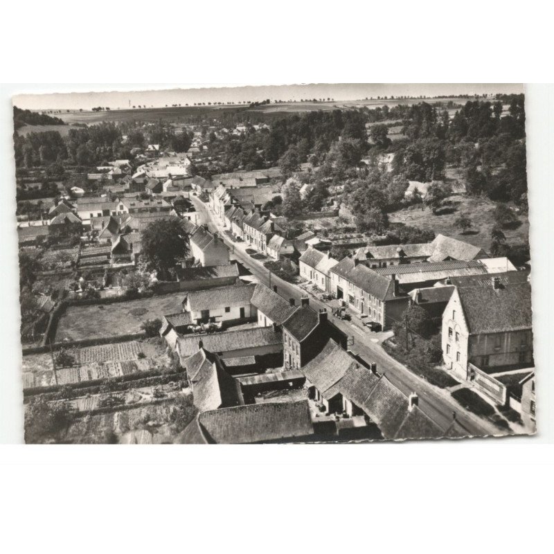 HEUCHIN: rue principale vue aérienne 10X15 - très bon état