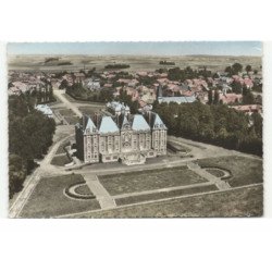 HAVRINCOURT: le château vue aérienne 10X15 - très bon état