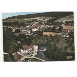 HUBY-SAINT-LEU: vue générale vue aérienne 10X15 - très bon état
