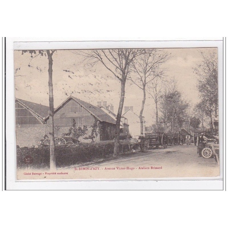 St-BENIN-D'AZY : ateliers brissard - tres bon etat
