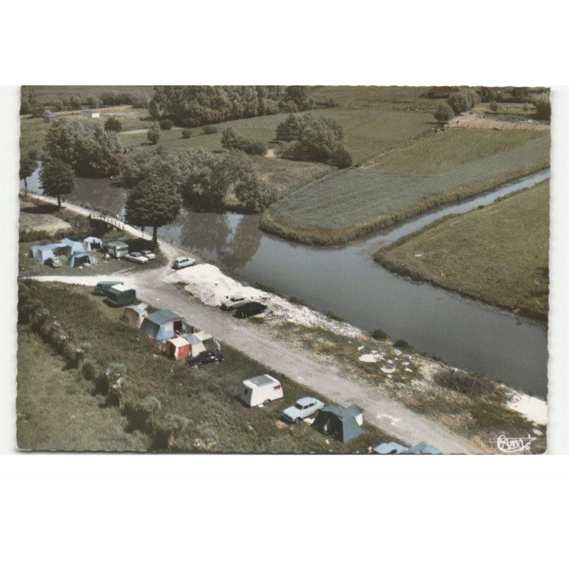 HOULLE: le rivage vue aérienne 10X15 - très bon état