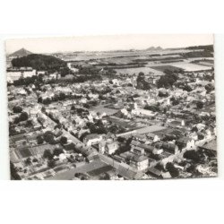 HOUDAIN: vue générale de la rue Henri Durand vue aérienne 10X15 - très bon état