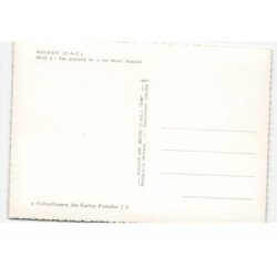 HOUDAIN: vue générale de la rue Henri Durand vue aérienne 10X15 - très bon état