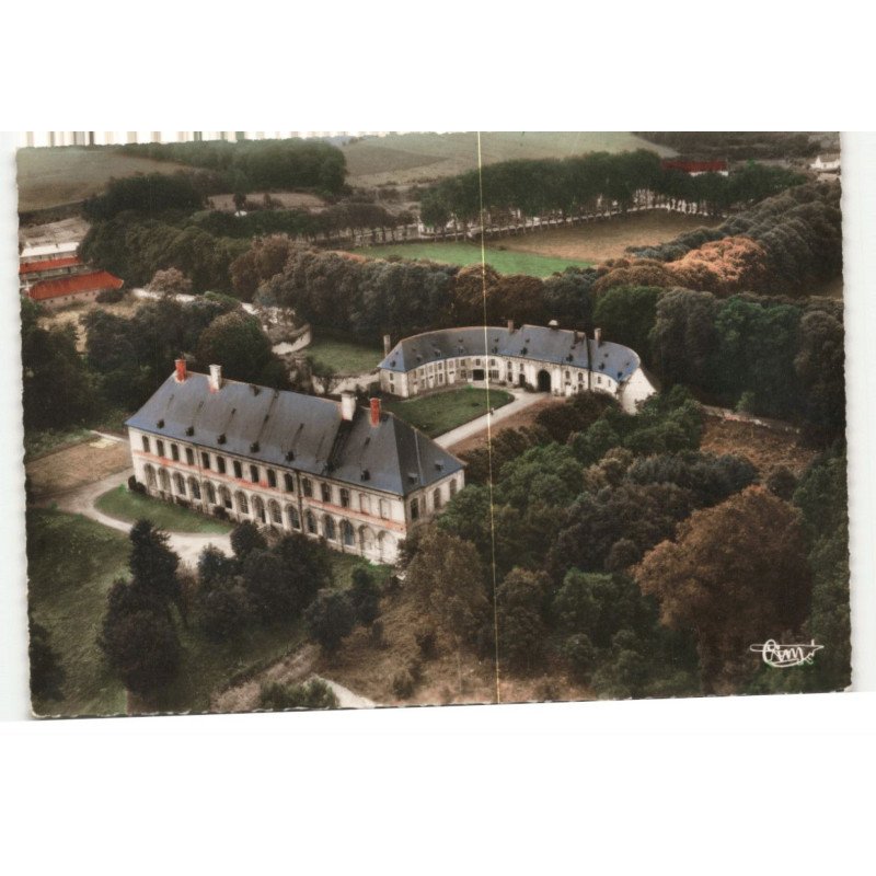 FREVENT: le château et le fer à cheval vue aérienne 10X15 - très bon état