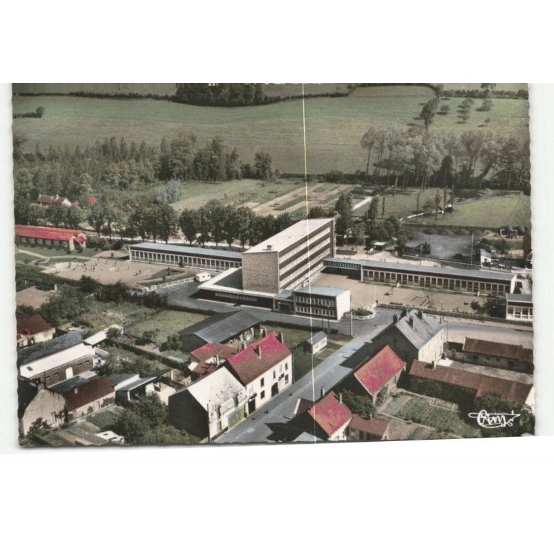 FRUGES: le C.E.G. vue aérienne 10X15 - très bon état