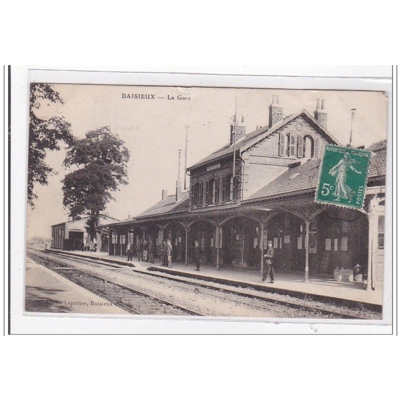 BAISIEUX : la gare - etat