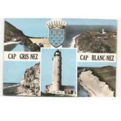 CAP GRIS-NEZ - CAP BLANC-NEZ: 5 vues vue aérienne 10X15 - très bon état