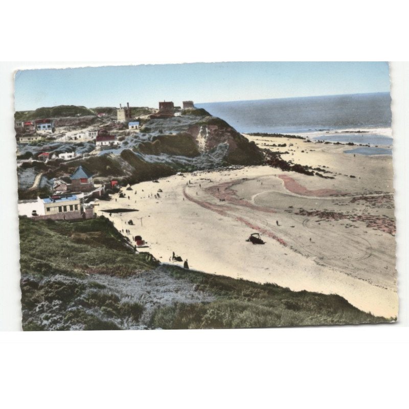 CAP GRIS-NEZ: la plage vue aérienne 10X15 - très bon état