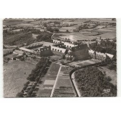 ABBAYE SAINTE-MARIE DU MONT: mont des cats godewaersvelde vue aérienne 10X15 - très bon état