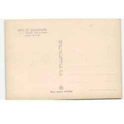 HESDIN: l'hôtel de ville vue aérienne 10X15 - très bon état