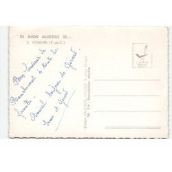 HOUDAIN: vue aérienne 10X15 - très bon état