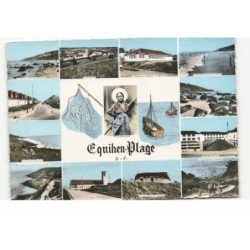EQUIHEN-PLAGE: 13 vues vue aérienne 10X15 - très bon état