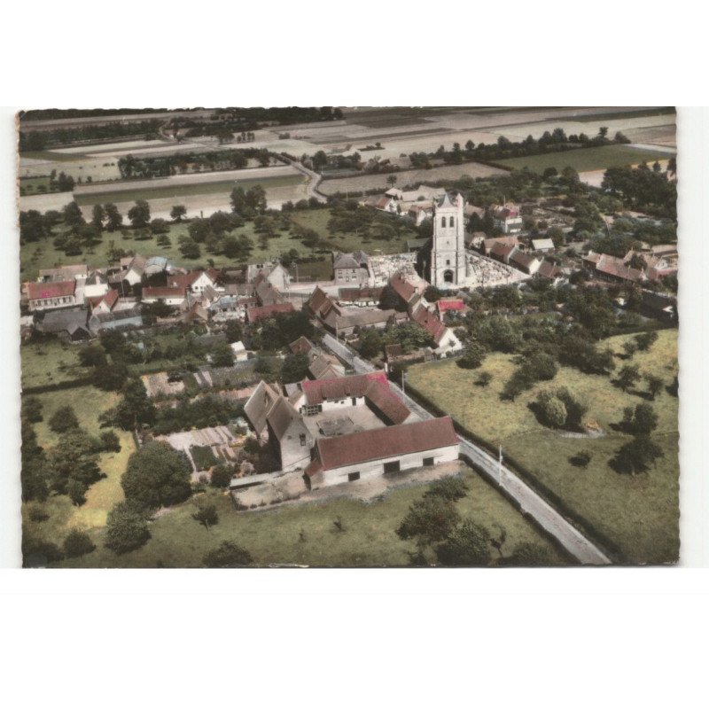 EPERLECQUES: vue générale vue aérienne 10X15 - très bon état