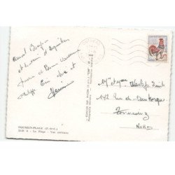 EQUIHEN-PLAGE: la plage vue aérienne 10X15 - très bon état