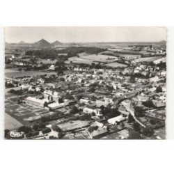 HOUDAIN: vue du quartier des écoles vue aérienne 10X15 - très bon état