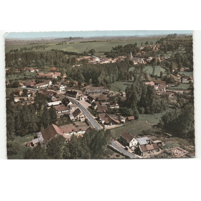 FILLIEVRES: vue générale vue aérienne 10X15 - très bon état